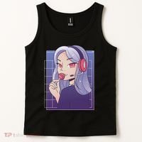 Anime Gamer Girl Lollipop Cute Tank Top thumb 2