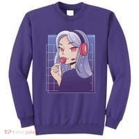 Anime Gamer Girl Lollipop Cute Sweatshirt thumb 0