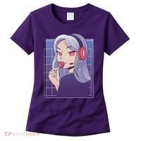 Anime Gamer Girl Lollipop Cute Women's T-Shirt thumb 0
