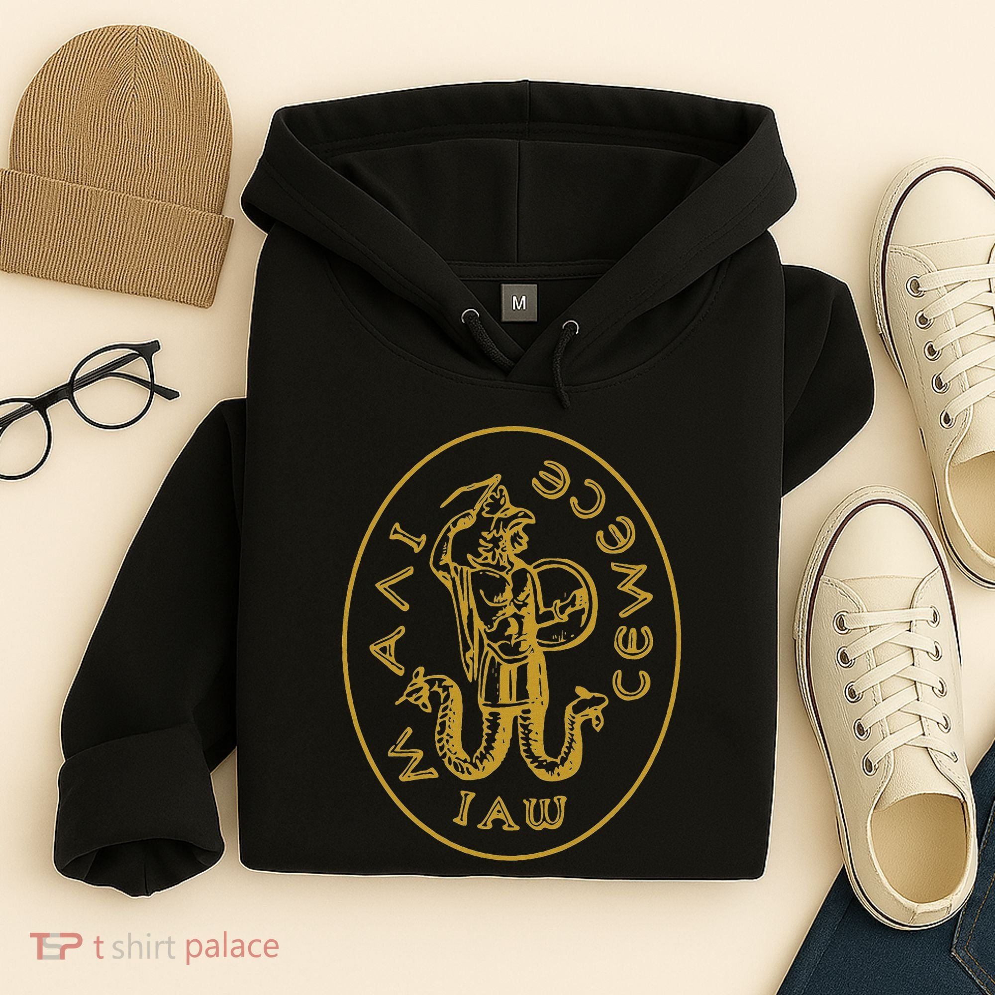 Abraxas Gnostic God Amulet Templar Gnosticism Hoodie