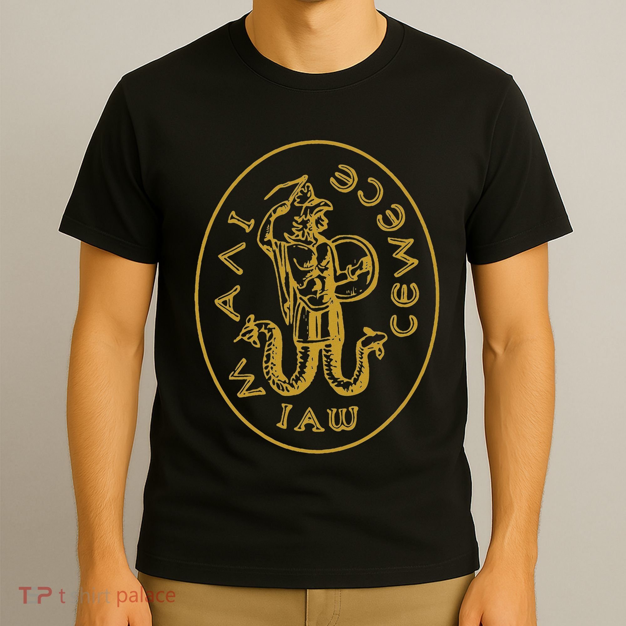 Abraxas Gnostic God Amulet Templar Gnosticism T-Shirt