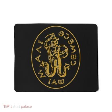 Abraxas Gnostic God Amulet Templar Gnosticism Mousepad