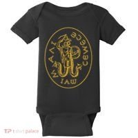 Abraxas Gnostic God Amulet Templar Gnosticism Baby Bodysuit thumb 0