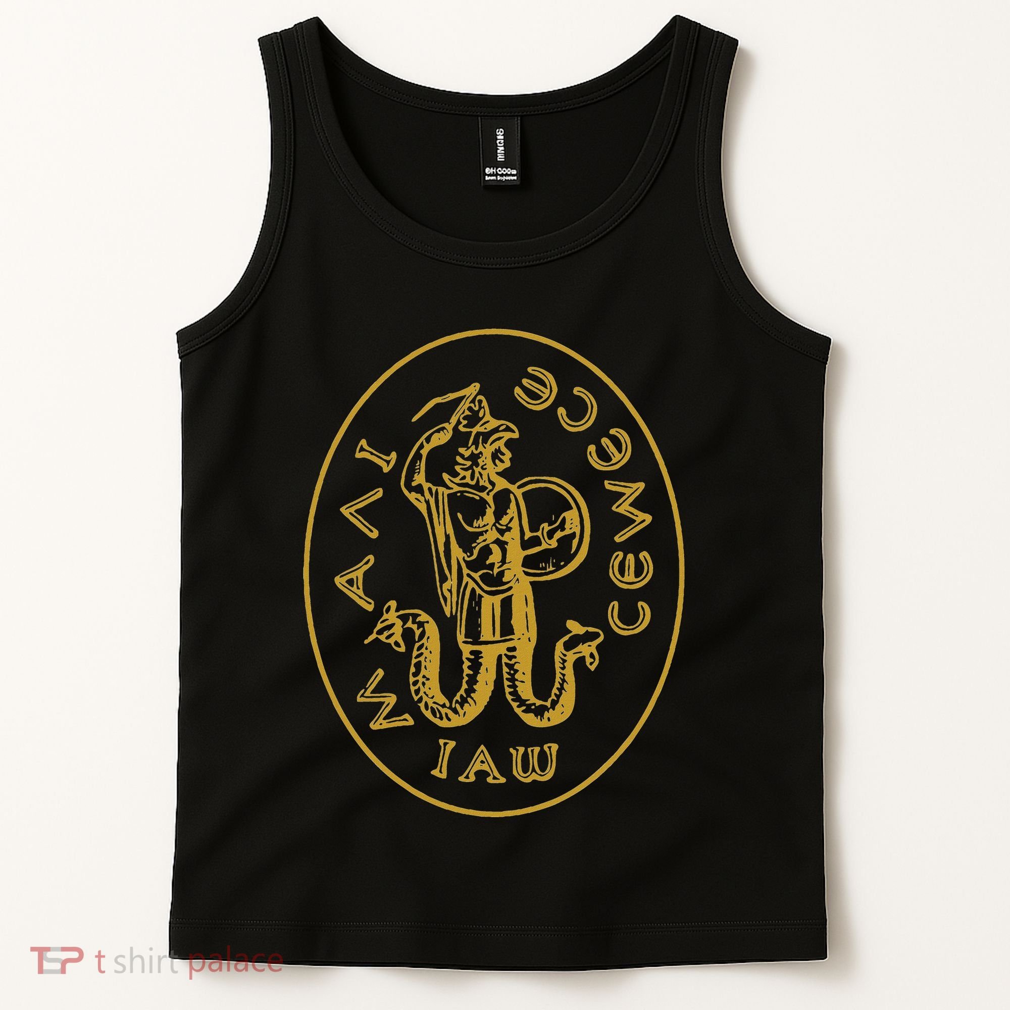 Abraxas Gnostic God Amulet Templar Gnosticism Tank Top