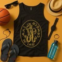 Abraxas Gnostic God Amulet Templar Gnosticism Tank Top thumb 4