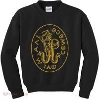 Abraxas Gnostic God Amulet Templar Gnosticism Kids Sweatshirt thumb 0