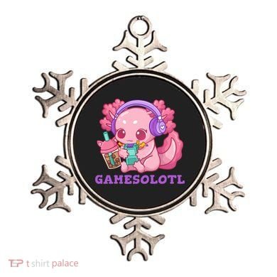 Axolotl Gaming Gamer Video Games Boba Tea Bubble Anime Ornament