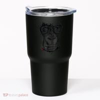 Angry Gorilla Graphic Ape Cigar Smoking Monkey Tumbler thumb 0