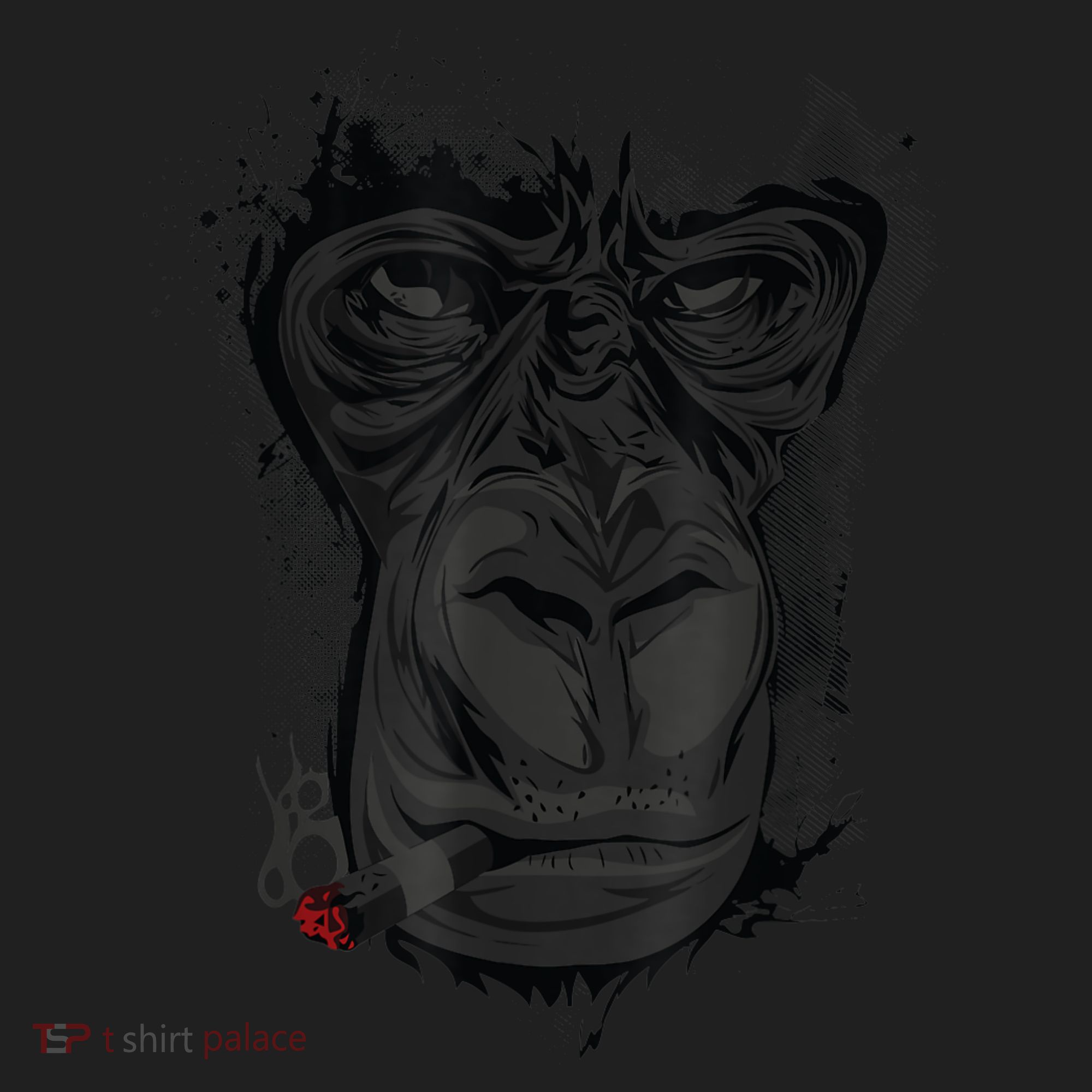 Angry Gorilla Graphic Ape Cigar Smoking Monkey Tumbler