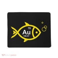 Au Goldfish Gold Metal Chemistry Pun Mousepad thumb 0