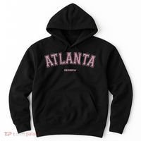 Atlanta Georgia Ga Varsity Style On Atlanta Hoodie thumb 0