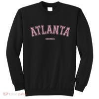 Atlanta Georgia Ga Varsity Style On Atlanta Sweatshirt thumb 0