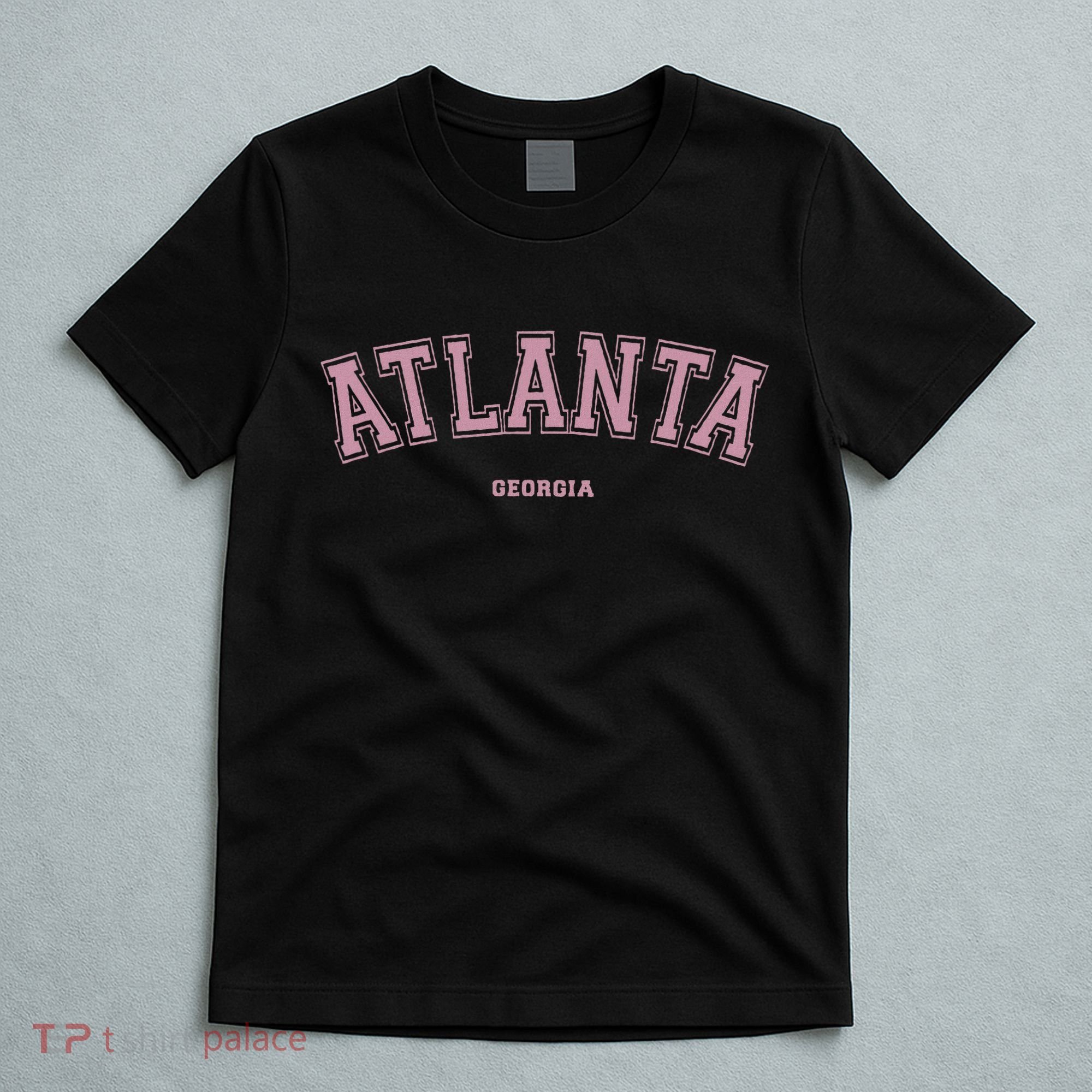 Atlanta Georgia Ga Varsity Style On Atlanta T-Shirt