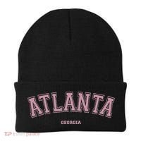 Atlanta Georgia Ga Varsity Style On Atlanta Beanie thumb 0