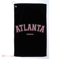 Atlanta Georgia Ga Varsity Style On Atlanta Golf Towel thumb 0