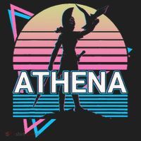 Athena Greek Goddess Of Wisdom And War Ladies Heavyweight Boxy Pullover Hoodie thumb 2