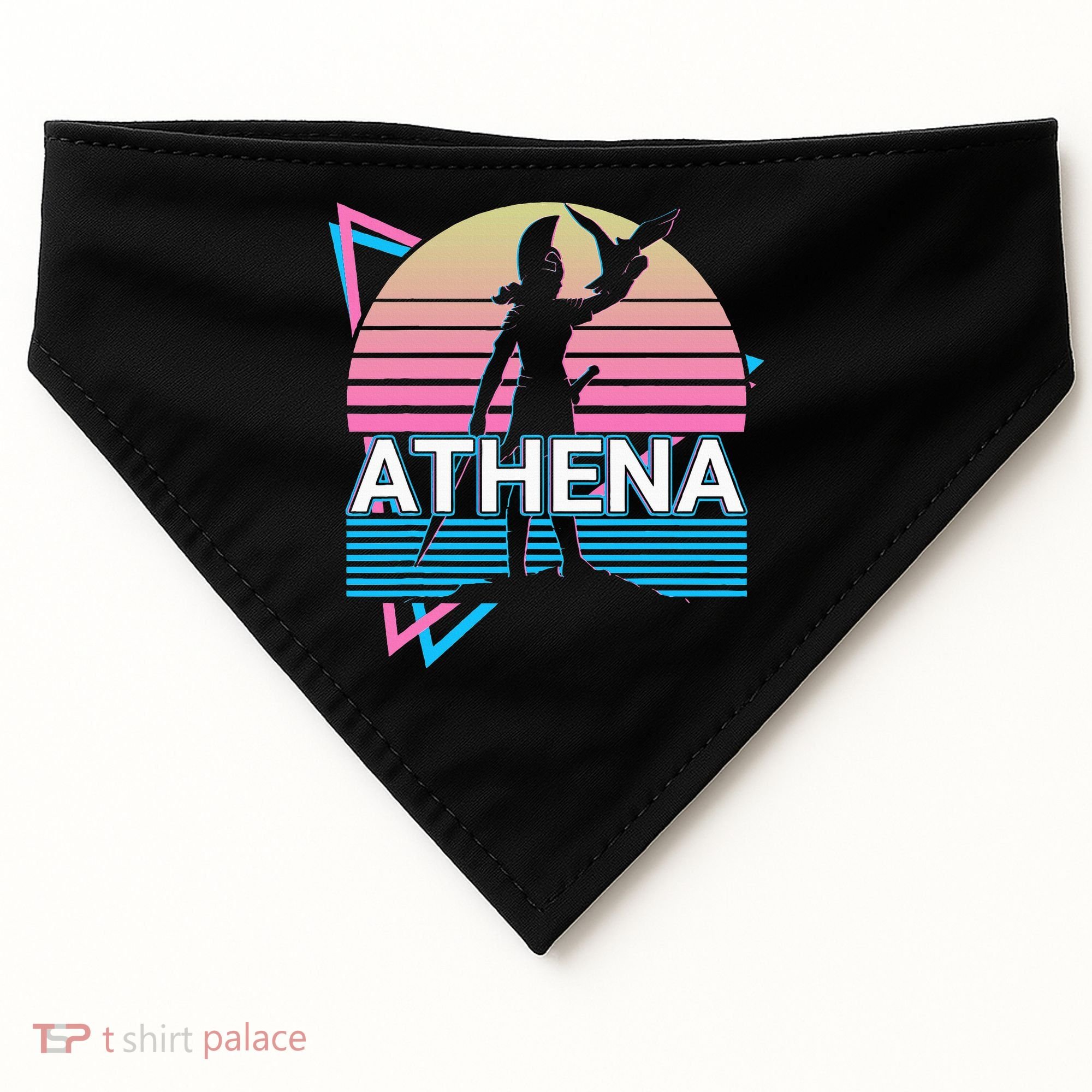 Athena Greek Goddess Of Wisdom And War USA-Made Doggie Bandana