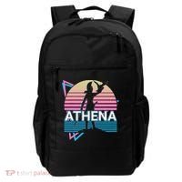 Athena Greek Goddess Of Wisdom And War Backpack thumb 0