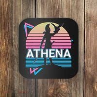 Athena Greek Goddess Of Wisdom And War Coaster thumb 0