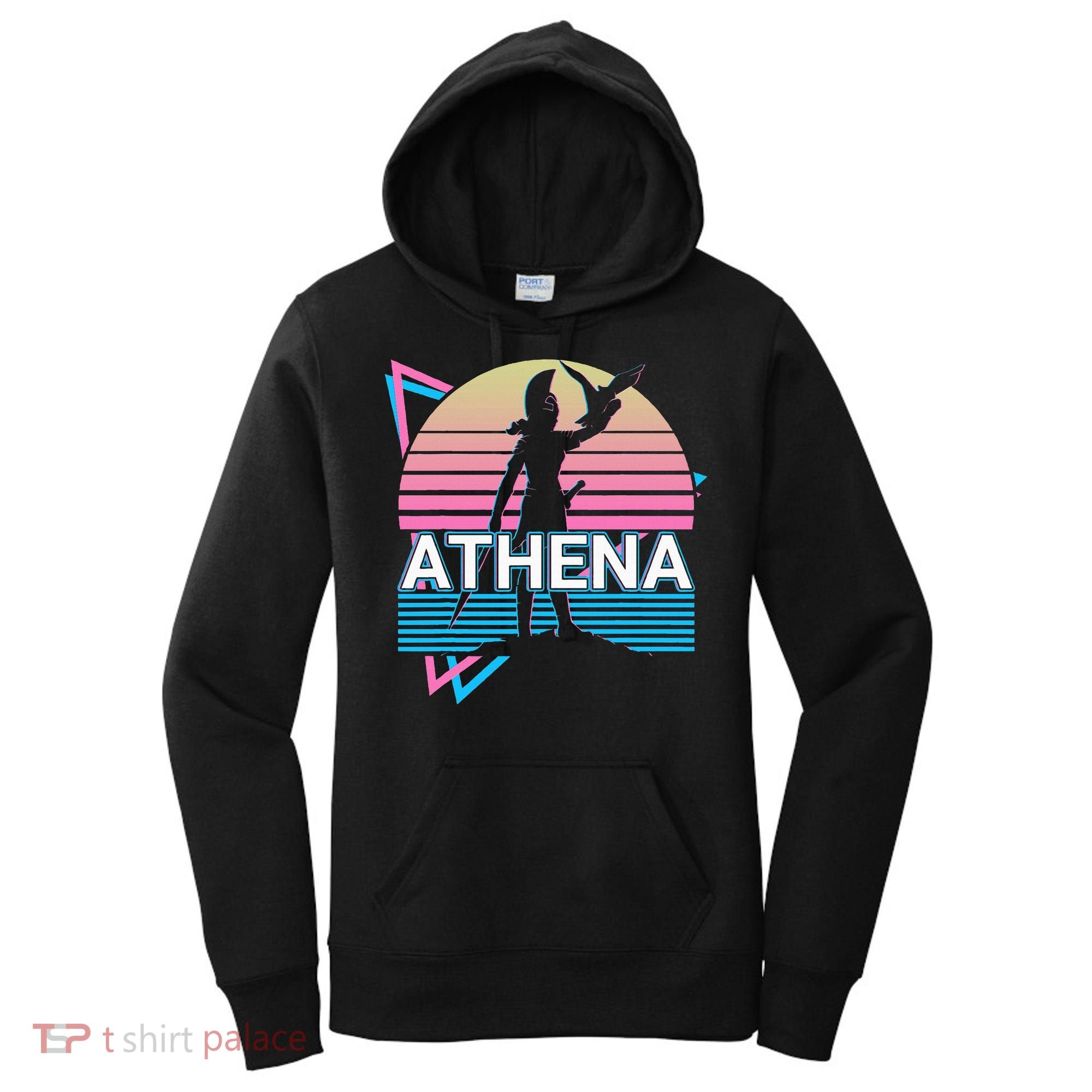 Athena Greek Goddess Of Wisdom And War Women's Hoodie