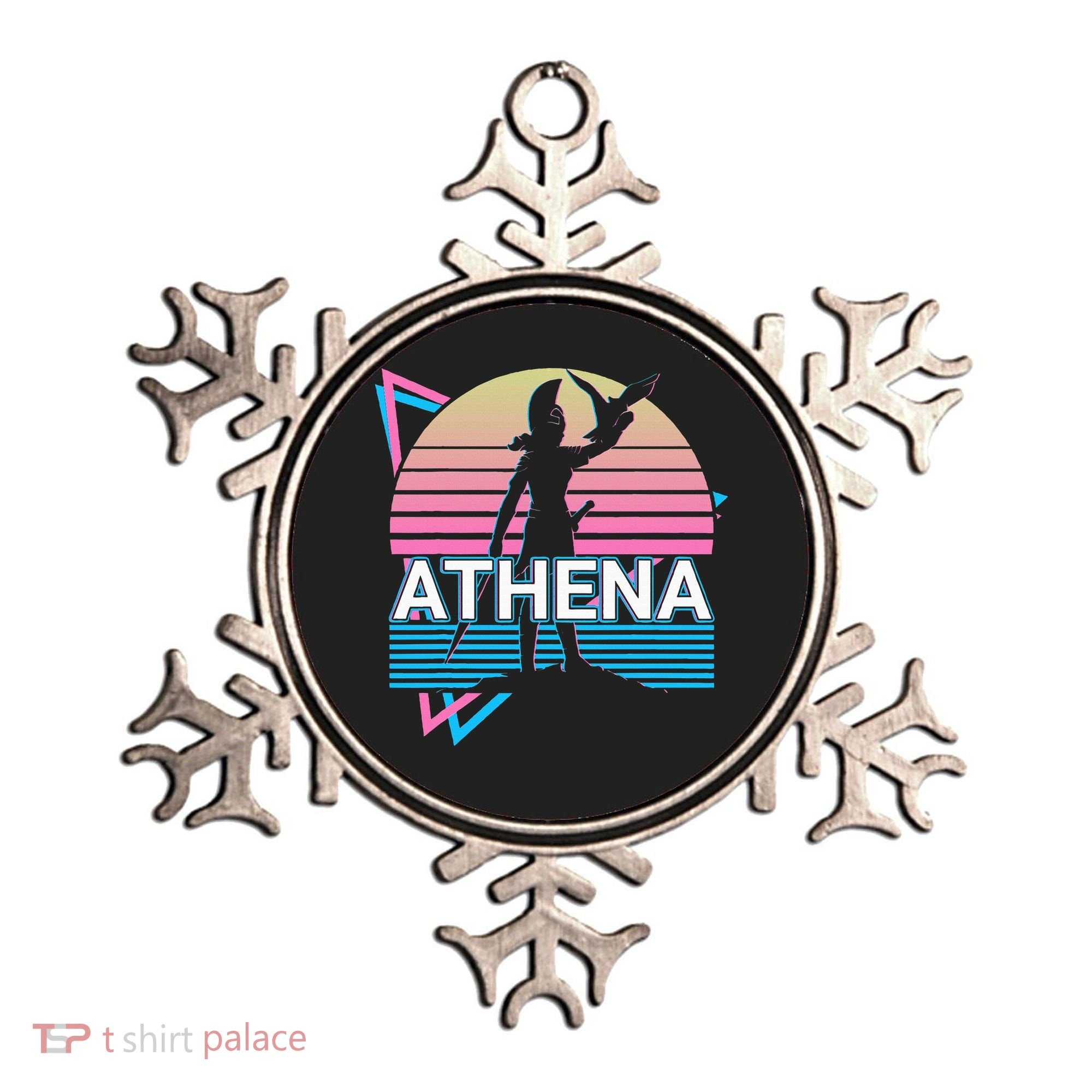 Athena Greek Goddess Of Wisdom And War Ornament