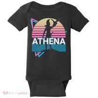 Athena Greek Goddess Of Wisdom And War Baby Bodysuit thumb 0