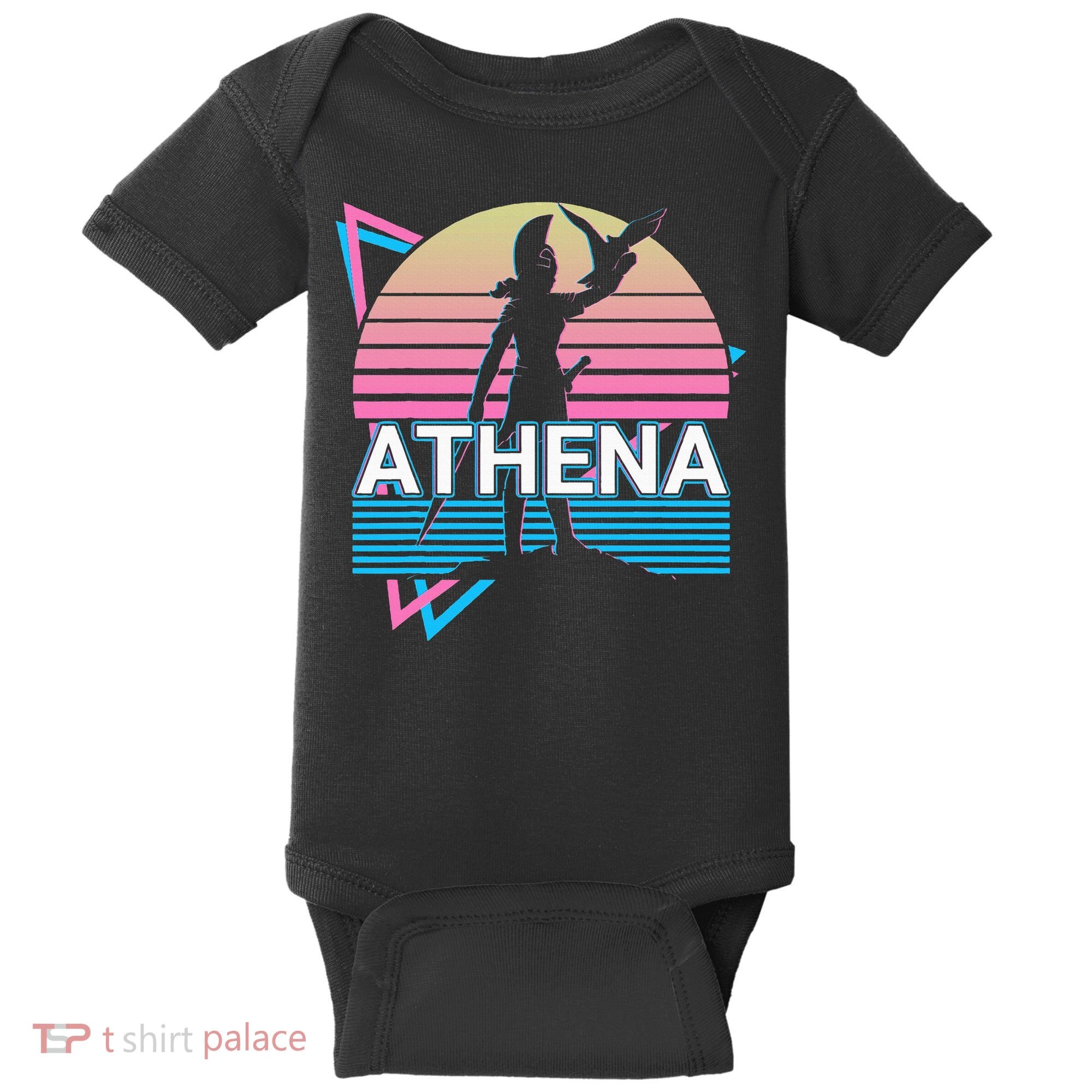Athena Greek Goddess Of Wisdom And War Baby Bodysuit