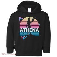 Athena Greek Goddess Of Wisdom And War Toddler Hoodie thumb 0
