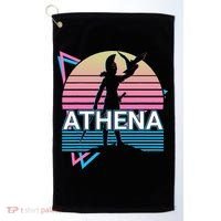 Athena Greek Goddess Of Wisdom And War Golf Towel thumb 0