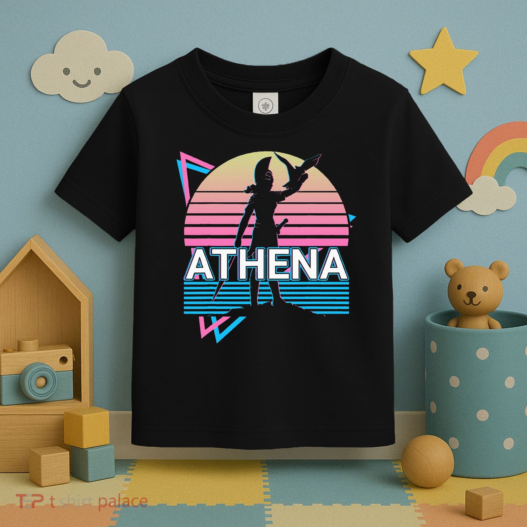 Athena Greek Goddess Of Wisdom And War Toddler T-Shirt