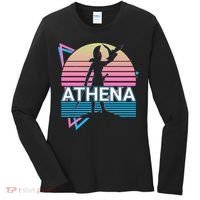 Athena Greek Goddess Of Wisdom And War Women's Long Sleeve Shirt thumb 0