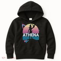 Athena Greek Goddess Of Wisdom And War Kids Hoodie thumb 0