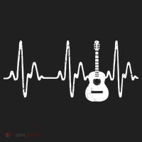 Acoustic Guitar Heartbeat Shirts Guitar Musician Women's Sweatshirt thumb 2