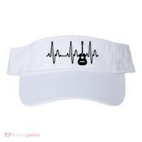Acoustic Guitar Heartbeat Shirts Guitar Musician Visor thumb 0