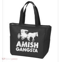 Amish Gangsta Horse And Buggy Funny Amish Gift Tote Bag thumb 3