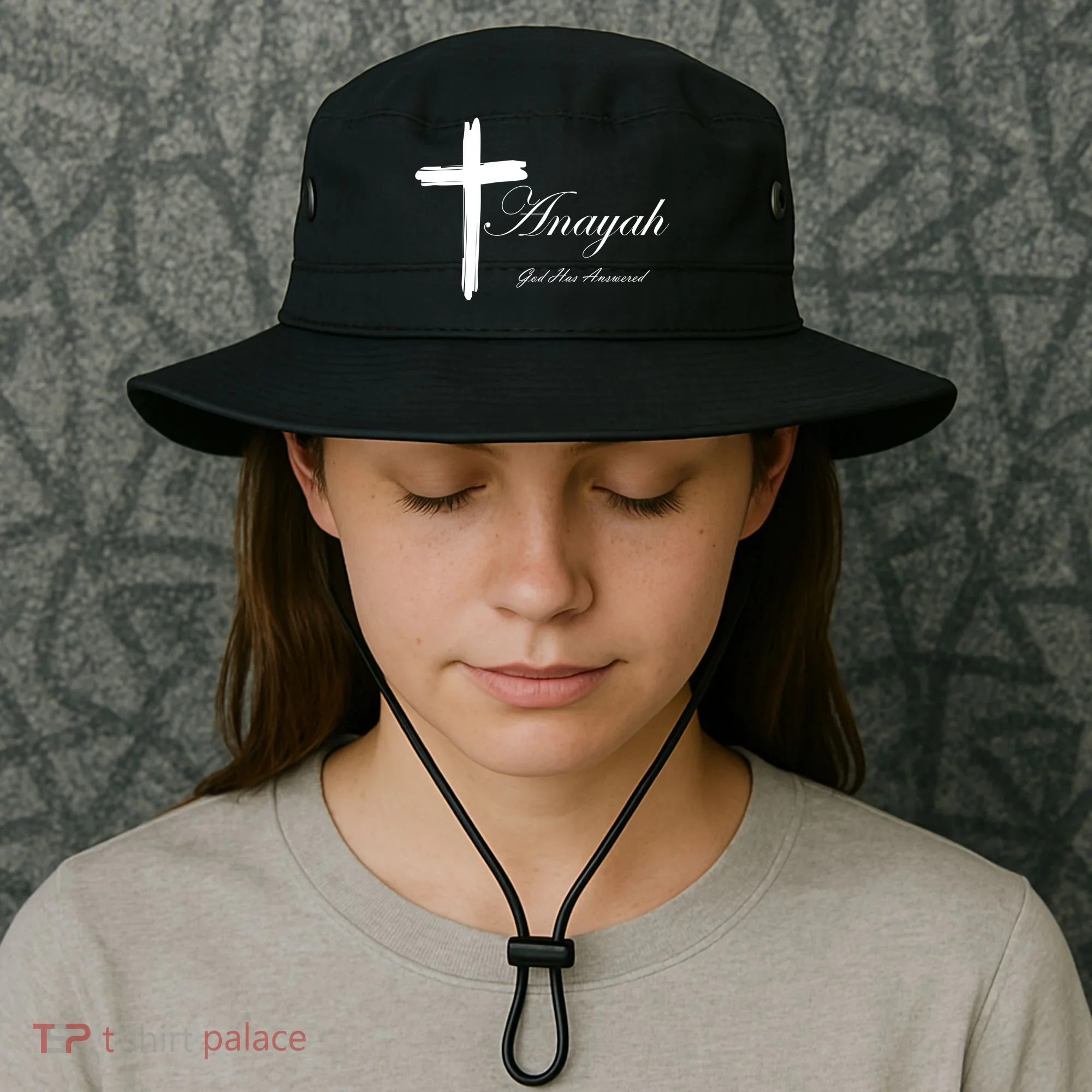 Anayah God Has Answered Bucket Hat