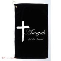 Anayah God Has Answered Golf Towel thumb 0
