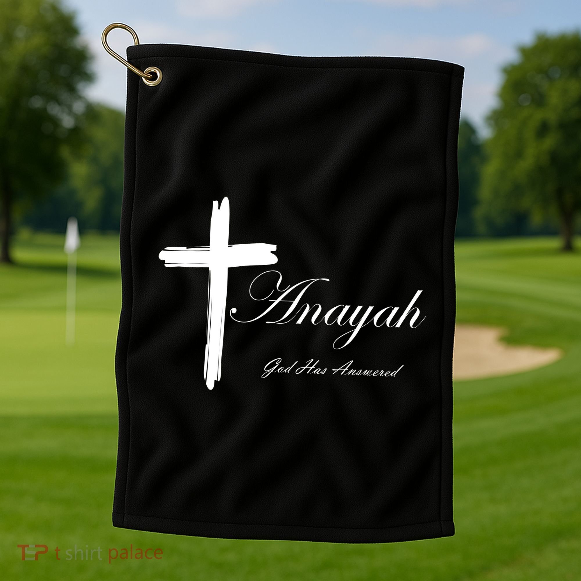 Anayah God Has Answered Golf Towel