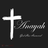 Anayah God Has Answered Golf Towel thumb 3