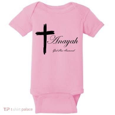 Anayah God Has Answered Baby Bodysuit