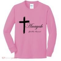 Anayah God Has Answered Kids Long Sleeve Shirt thumb 0