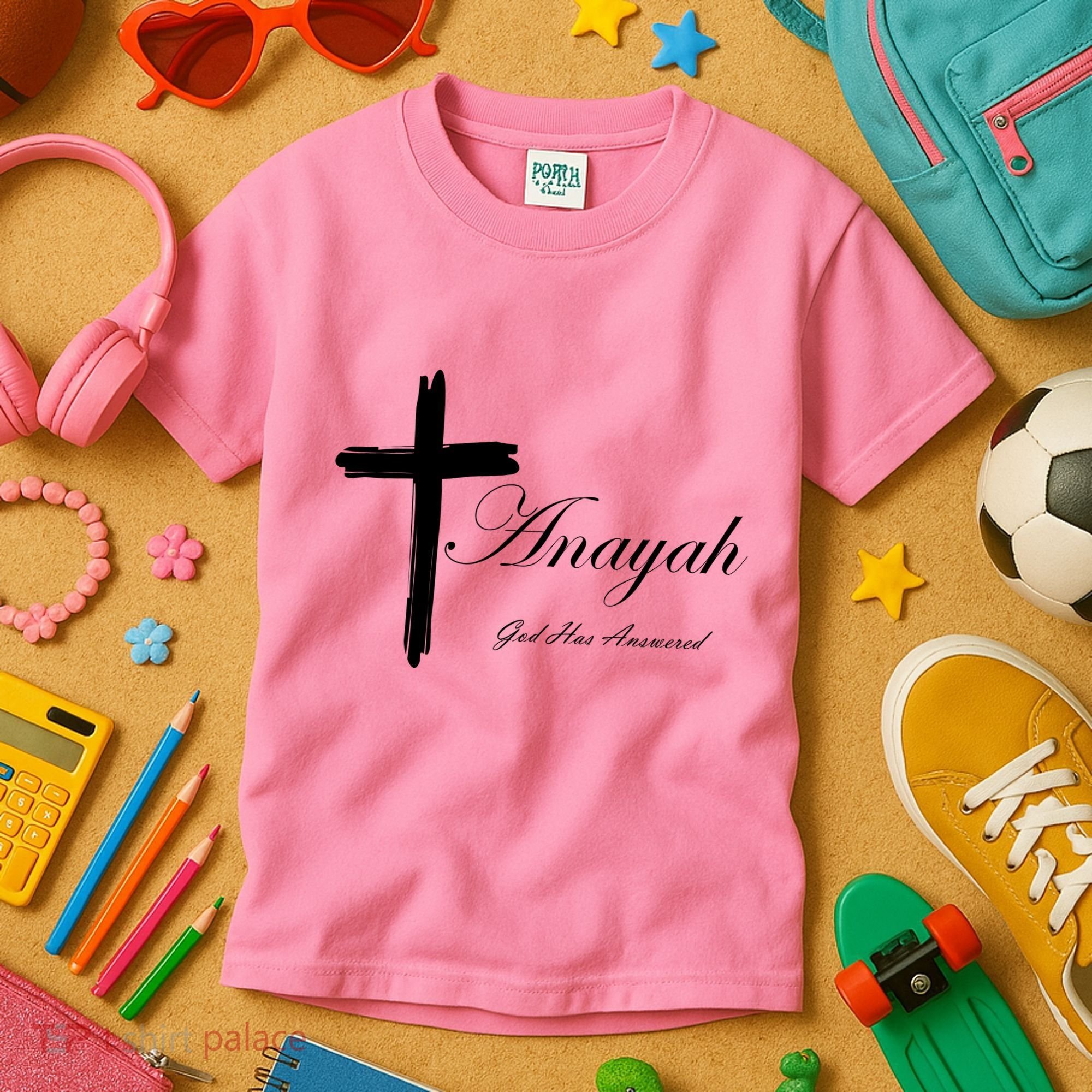 Anayah God Has Answered Kids T-Shirt