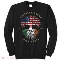 American Grown Irish Roots Ireland Flag ST. Patrick's Day Sweatshirt thumb 0