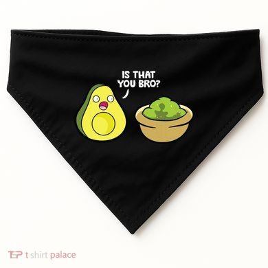 Avocado Guacamole Is That You Bro Funny Avocado USA-Made Doggie Bandana