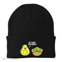 Avocado Guacamole Is That You Bro Funny Avocado Beanie thumb 0