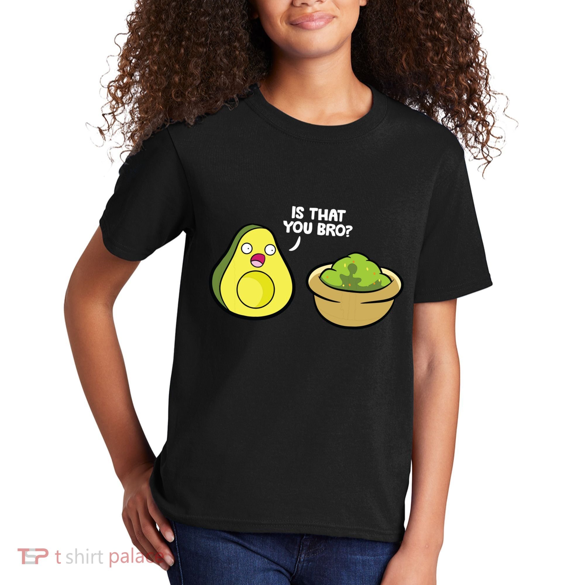 Avocado Guacamole Is That You Bro Funny Avocado Kids T-Shirt