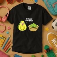 Avocado Guacamole Is That You Bro Funny Avocado Kids T-Shirt thumb 3