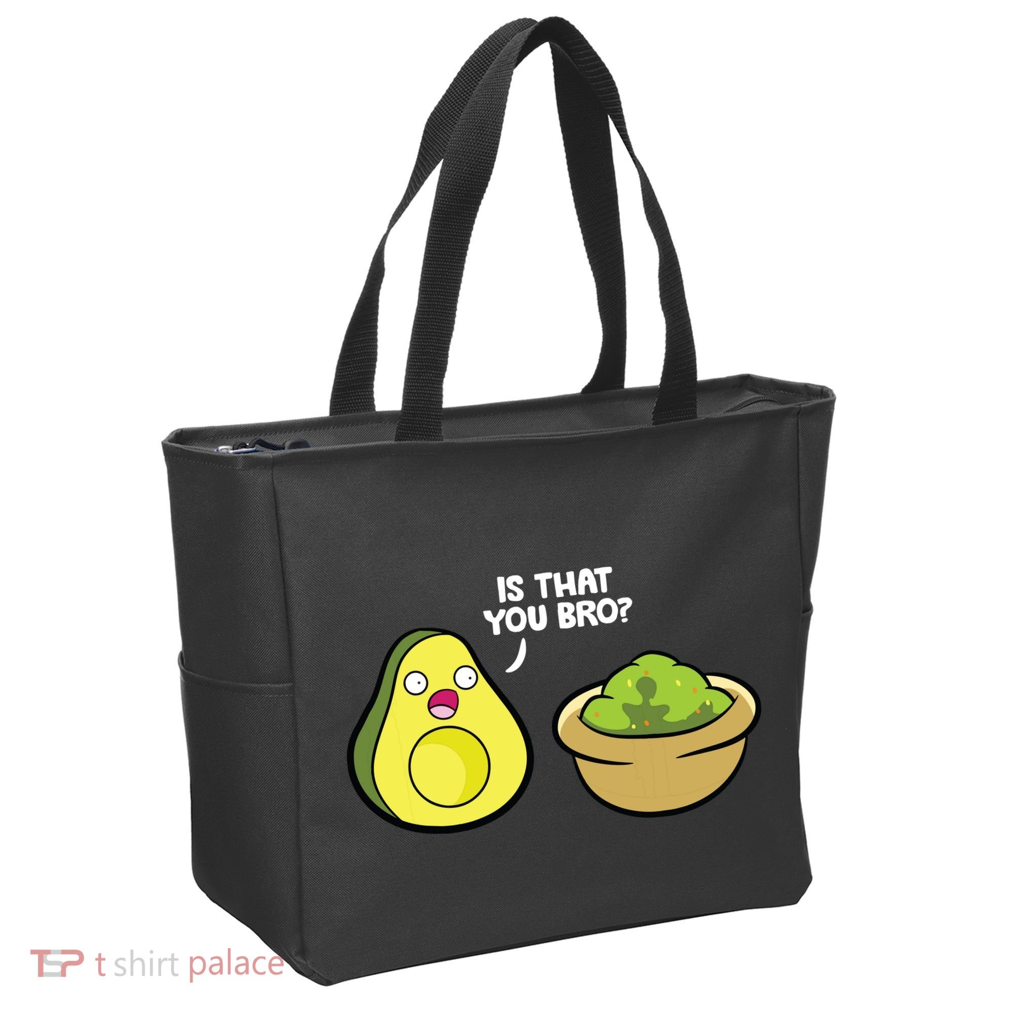 Avocado Guacamole Is That You Bro Funny Avocado Tote Bag