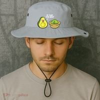 Avocado Guacamole Is That You Bro Funny Avocado Bucket Hat thumb 2