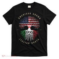 American Grown Italian Roots Italy Flag T-Shirt thumb 0